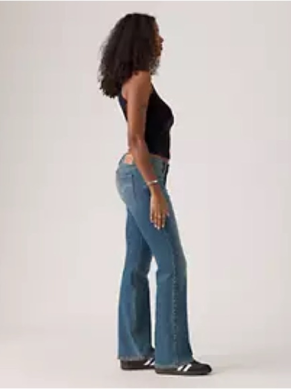 Levi's Women's Medium Blue Boot-Cut Jeans - Picture 2 of 12